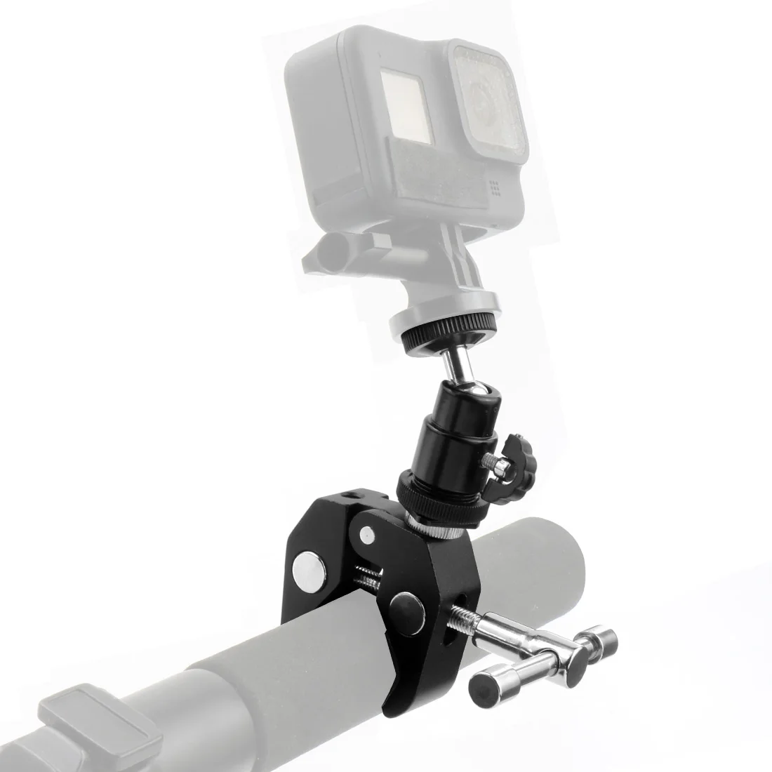 Super Clamp Mount Halter mit Stativ Kugelkopf Adapter für Gopro für Insta360 DSLR Monitor LED Blitzlicht Kamera Röhren halterung – Detail 25