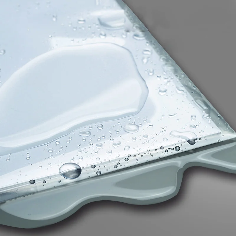 A4 Waterproof Snap File Bag Colorful PP Envelope Folder Office Information Bag Bill Storage Organizer Holder Paper Data Bag