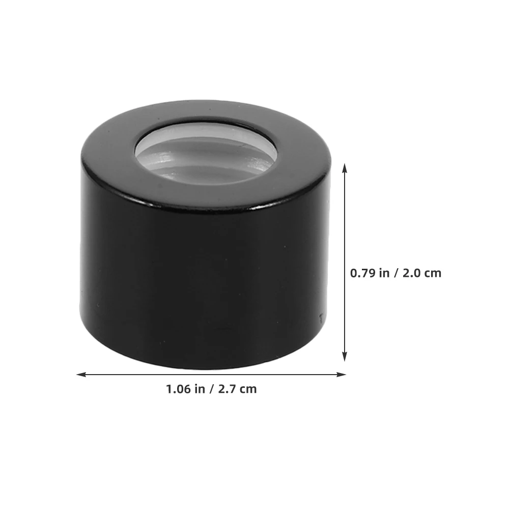 20 قطعة قبعات الزجاجات السوداء استبدال الأغطية ل الزجاج القصب الناشر الجرار العطر سدادات إعادة الملء الناشر القمم أغطية جرة فارغة #6