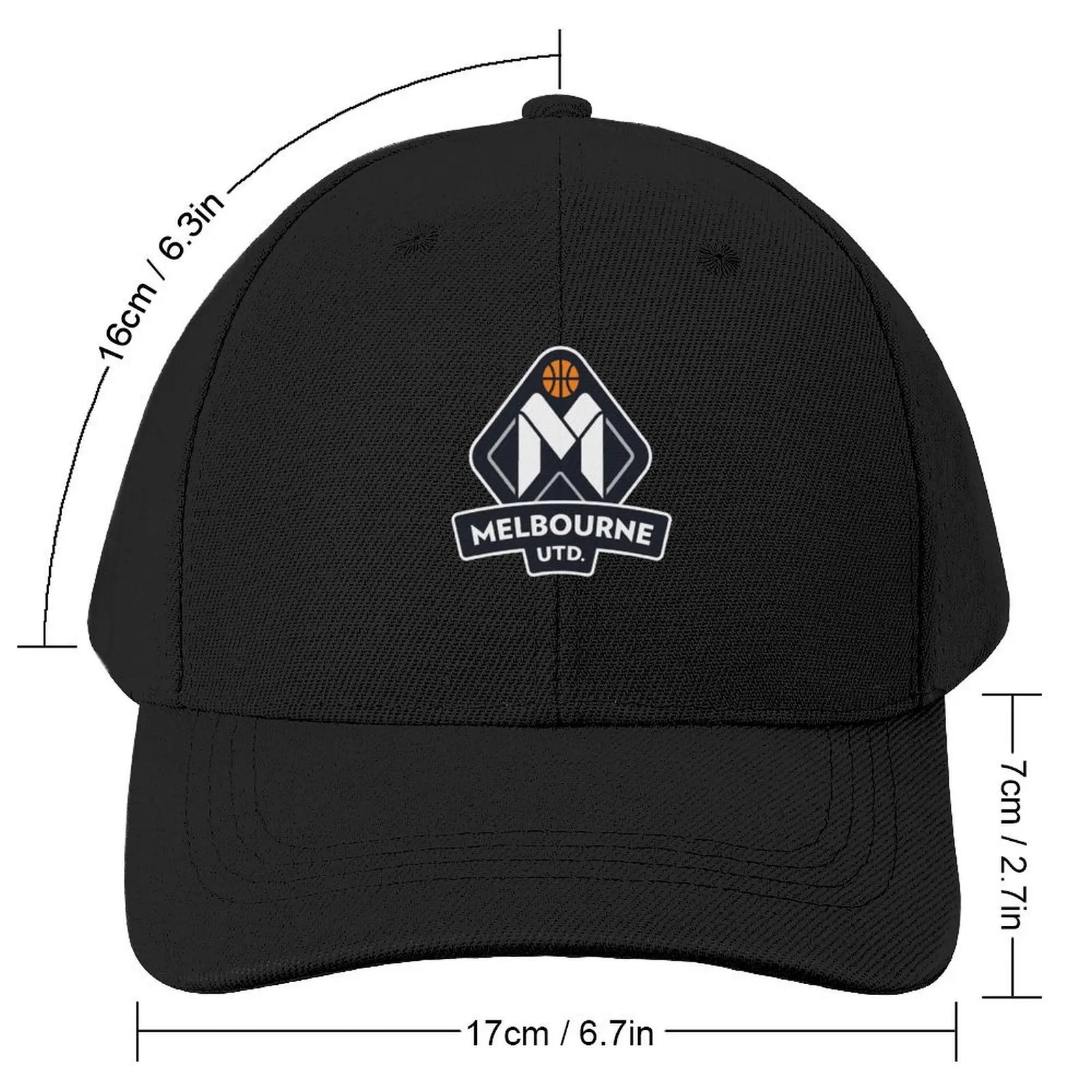 Melbourne United Baseball Cap Mountaineering Brand Man cap Rave Woman Hats Men's