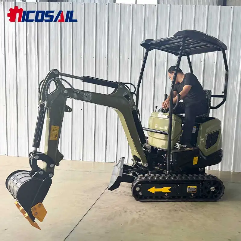 EUR5 Approved Multi-Functional Mini Excavator - Hydraulic for Construction, Farm & Ranch Work