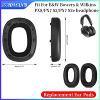Replacement Ear Pads for B&W Bowers & Wilkins PX8/PX7 S2/PX7 S2e Headphones Memory Foam Ear Cushions High Quality BAOMAND