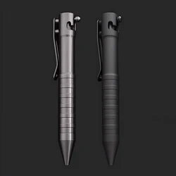 High Quality Metal Self Defense Tactical Pen Bolt Action Business Signature Ballpoint Pen Emergency Glass Breaker Survival Kits