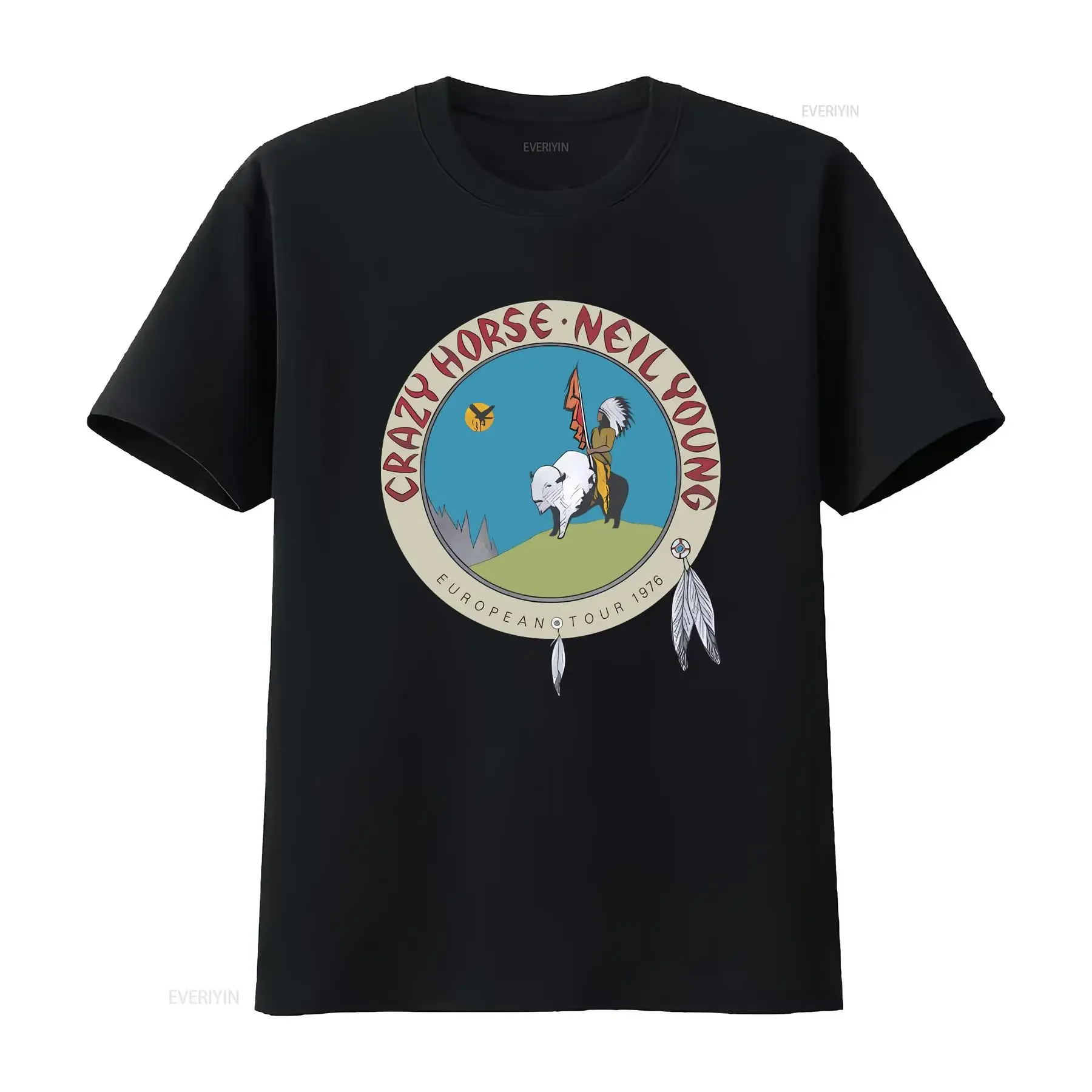 

Neil Young T Shirt art gift singed mother new vintage Washed Breathable designer clothes Unisex homme Top For Everyday Wear