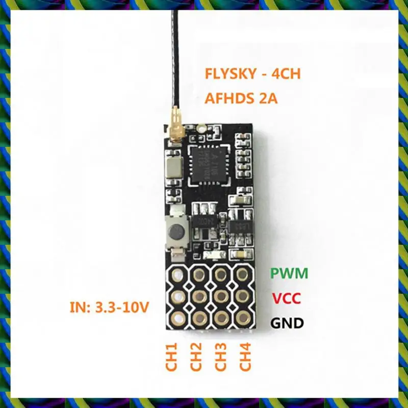Daily 5X FS2A 4CH AFHDS 2A Mini Compatible Receiver PWM Output For Flysky I6 I6X I6S Transmitter