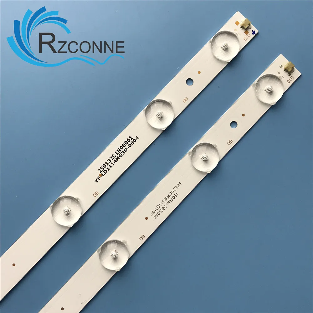 LED Backlight Strip 10 หลอดไฟ สําหรับ 32"TV JVC LT-32C365 6501L 625400010   3BL-T 6254102 -22 HK315LEDM-0HMYH SQ3204 LT-32C360