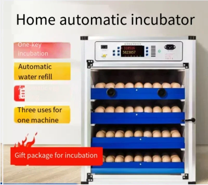 340 eggs Small and medium household incubator Chick egg incubator Smart egg incubator  farm