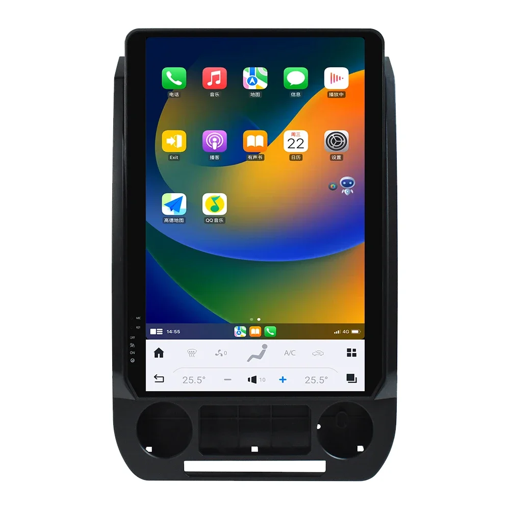 

Auto Stereo Android Auto Car Radio For Ford F150 2015-2022 Vertical Screen wireless Carplay GPS Navigation Multimedia player