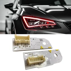 Yellow DRL LED Boards For 2019 SEAT IBIZA ARONA Daytime Running Light Red Blue Amber Eye lighting Module B102247-B B102248-B