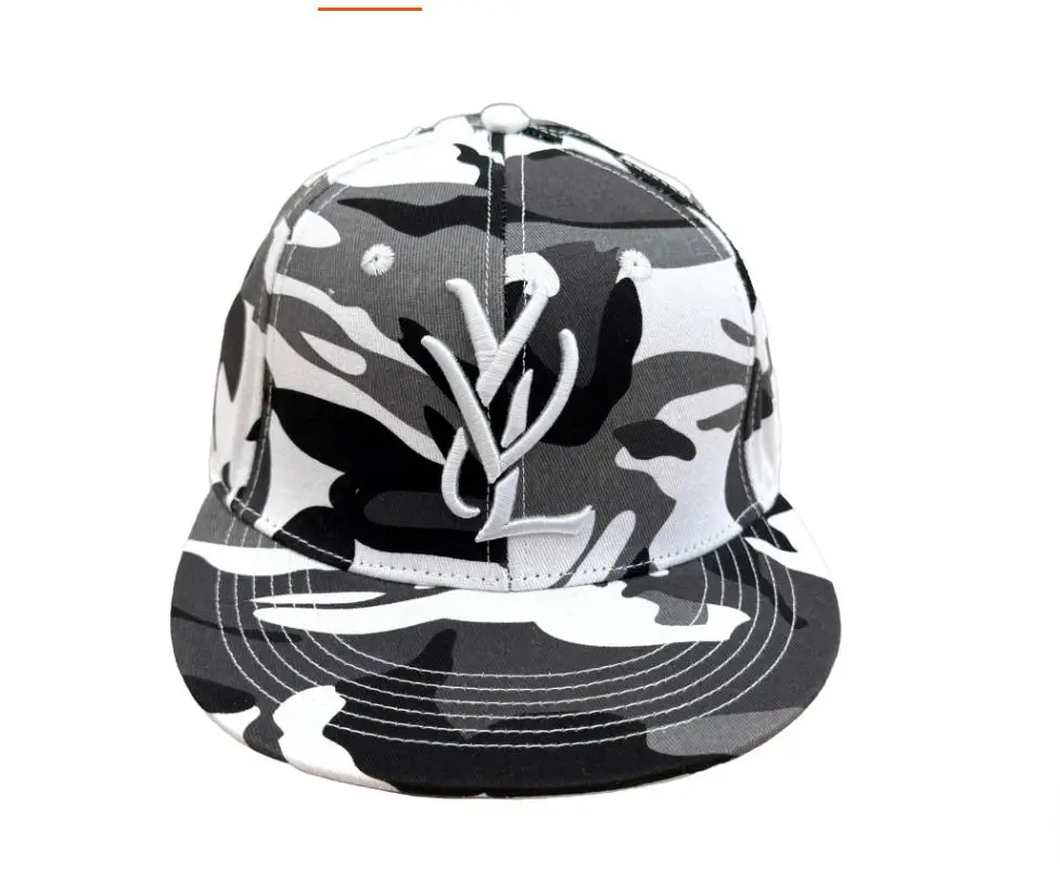 

Playboi Carti Yvl 2021, камуфляжная приталенная шляпа, плоская леопардовая камуфляжная бейсболка MZ251