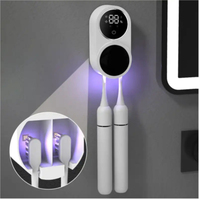 Holder Tooth Brush Sanitizer Uv Toothbrush Sanitizer Toothpaste Accessories Portable Toothbrush Sterilizer Portable Disinfectant