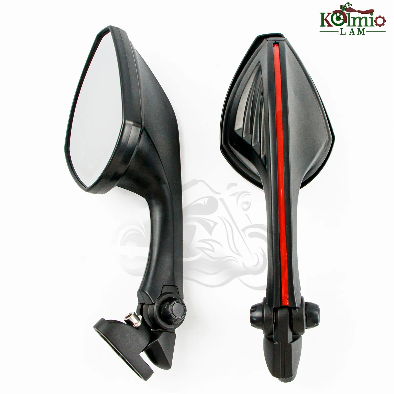 Universal Racing Motorcycle Sport Bike Rear View Mirror Fit for CBR600RR CBR900RR CBR1000RR VFR800 1200 VTR1000 CBR650F NSR250