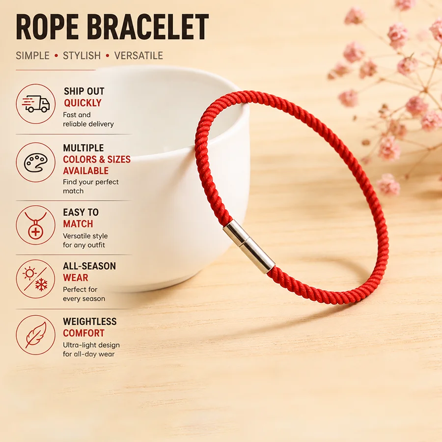 Neues 7-Farben-Glückskordel-Armband für Männer und Frauen, Stoff der Güteklasse A, 3 mm dünner Faden, Armband, Hochzeitsgeschenk, Freundschaftsarmband, Pulsera Roja – Detail 4