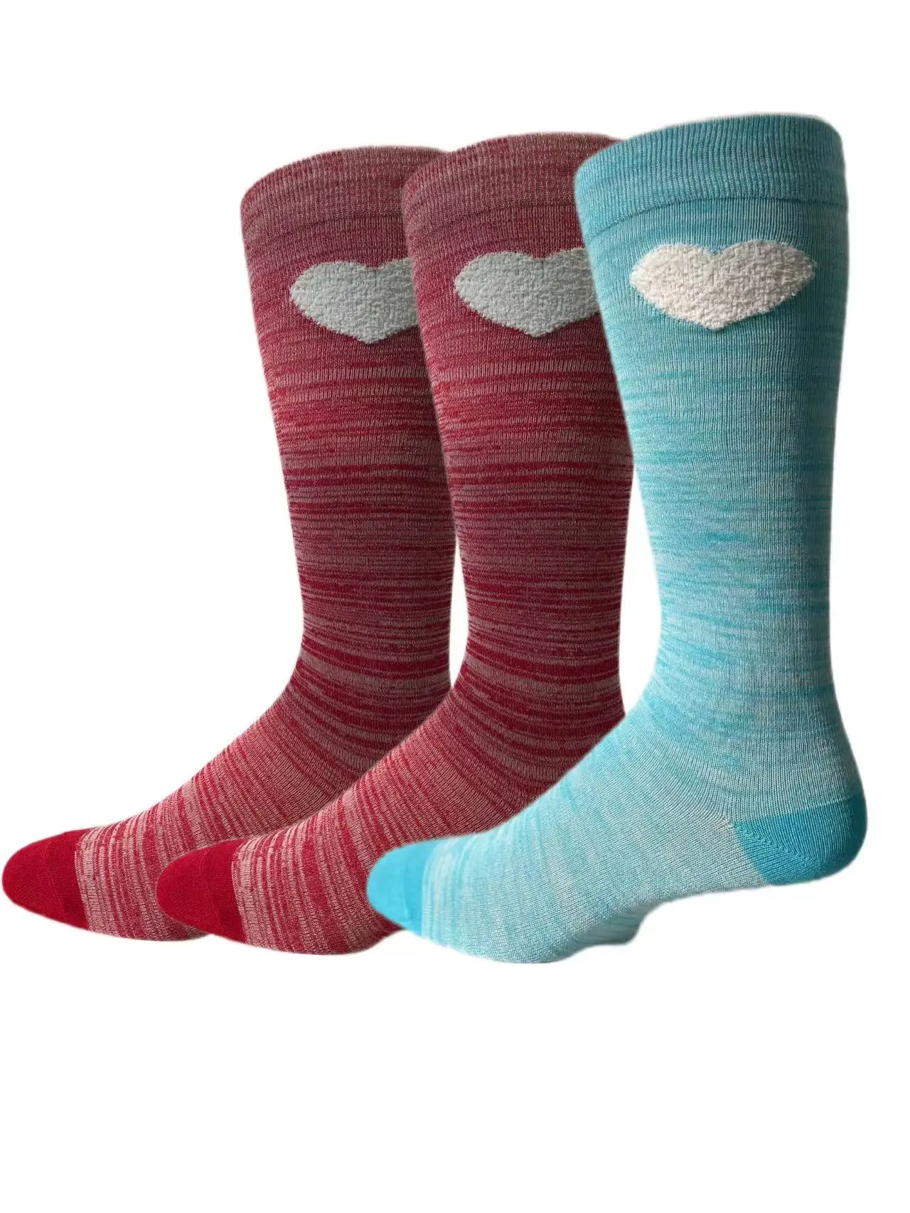 Senhoras meninas quatro estações meia casual fibra verde material ecológico anti-microbiano e absorção função coração design de moda