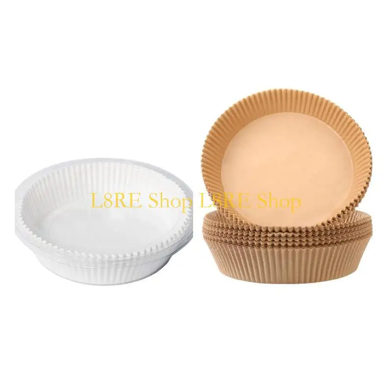 3-5QT 에어 프라이어 오일 저항성 방수 용 L8RE 비 붙어있는 에어 프라이어 종이