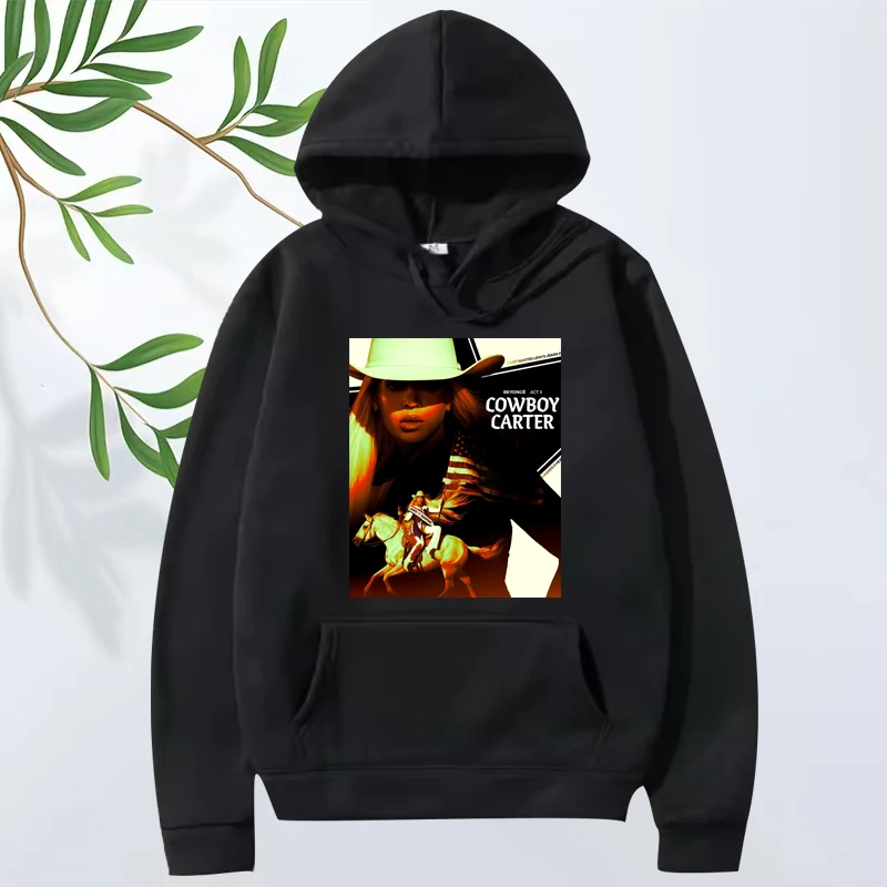 Cowboy Carter Beyoncé Essential Graphics hoodie men ’s women vintage Long sleeve streetwear fashion print oversized tops unisex