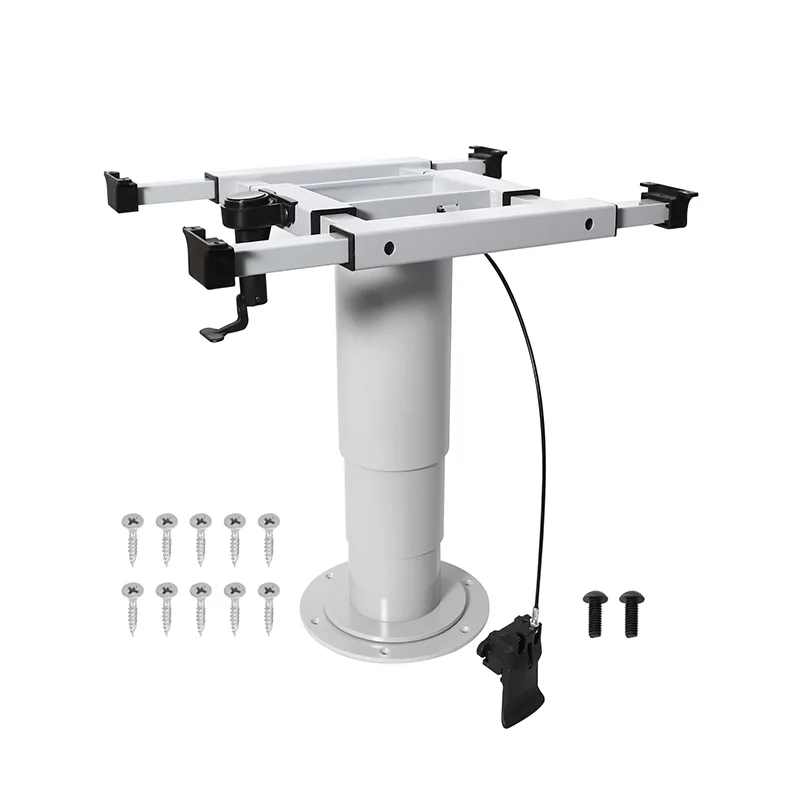 

Adjustable Pneumatic Lift Table Leg 355-730 Mm, 360° Rotation, Suitable for Caravans, Campers, Boats, Motorhomes, Fast Delivery