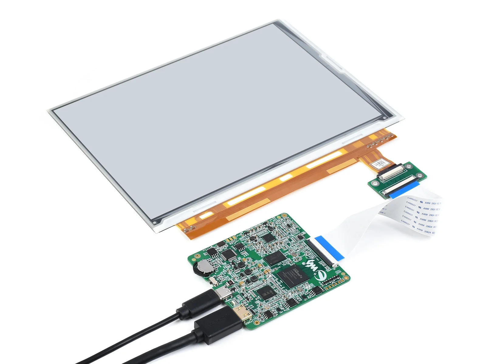 

9.7inch E Paper Display Display Interface 15Hz Refresh Rate 1200x825 Pixels Supports Raspberry Pi/PC