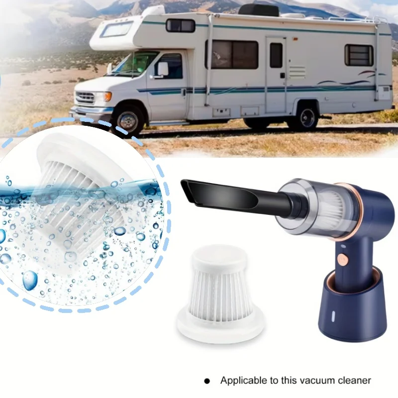 

RV Vacuum Cleaner Air Purification Filter High Efficiency Filtration Replacement Filter Camper Van Motorhome Caravan Accessory