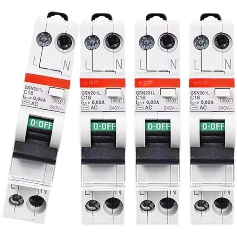 

Устройство защиты от утечек тока серии GSN201 C20 AC30 20A 2CSR255052R1204, промышленный автоматический выключатель