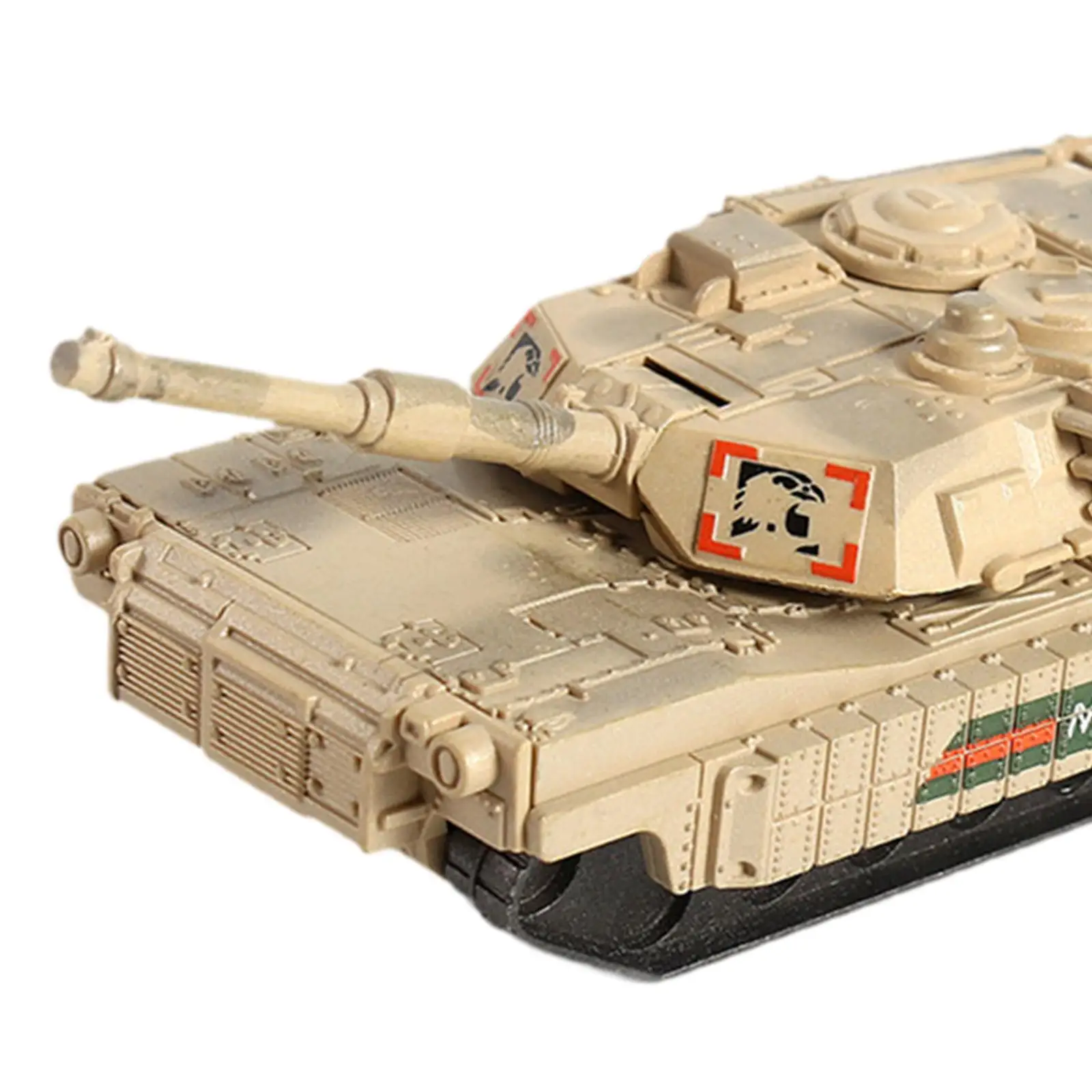 1/72 Schaal Voertuigen Craft Tank Bouwstenen Set Tank Model Kit voor Tafelblad Decor Tafel Scène Aandenken Collectibles Display