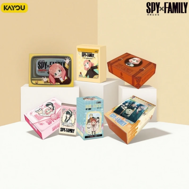 

Official Genuine KABAO SPY × FAMILY Collection Series Card Anime Peripheral SSR JR Collection Toy Card Festival Gift OriginalBox