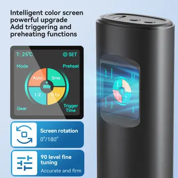 AWithZ 便攜式點焊機 DIY 手持式點焊機 90 檔可調點焊,適用於 18650 鋰電池 10 最佳銷售 焊接工具 - №4