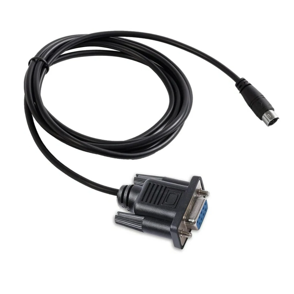 DB9 Female to Mini Din 8 Pin RS232 Serial Cable for Alicat Flow Meter Controller PC Communication Cable
