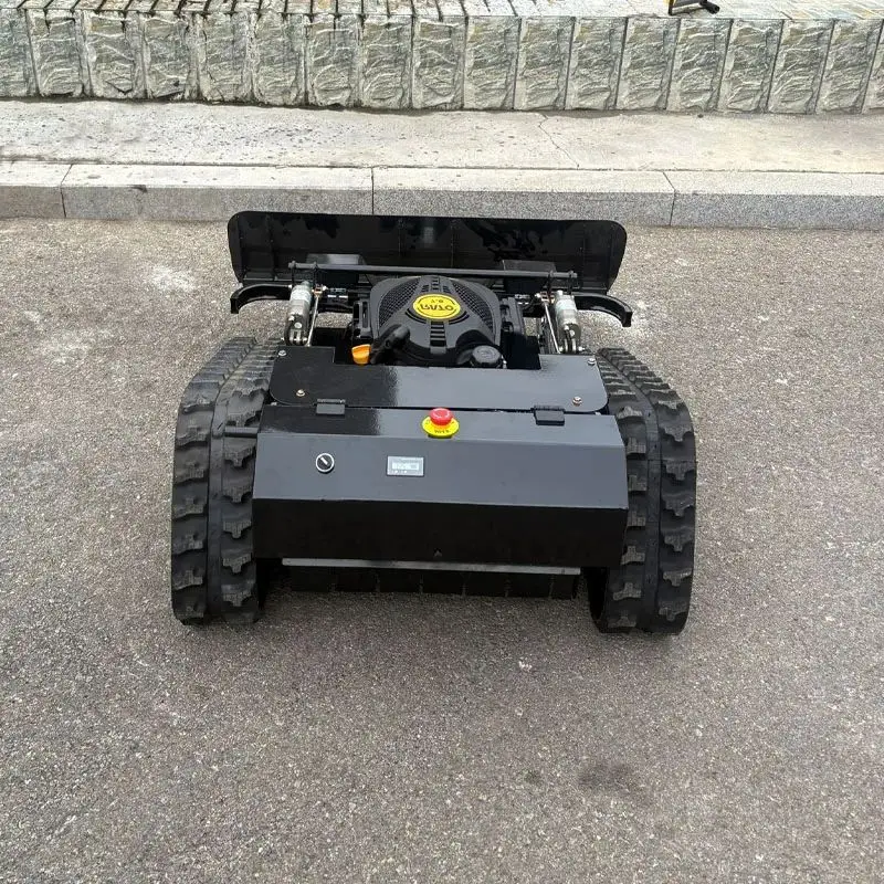 

New customized all terrain intelligent remote robot remote-controlled lawn mower for agriculture, forestry, and household small