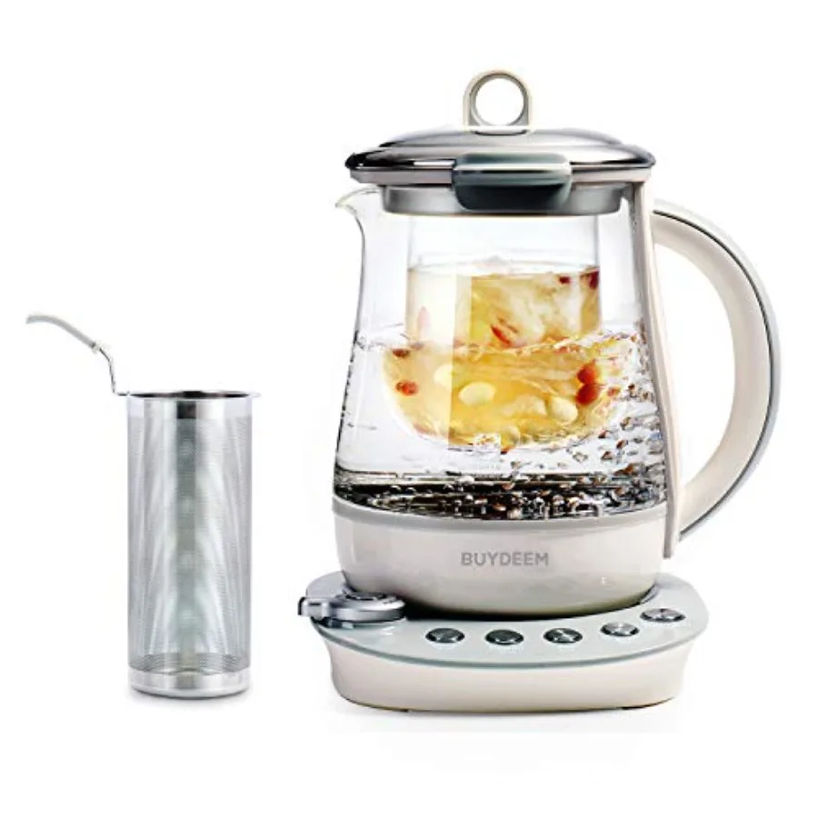 

9-in-1 Programmable Brew Cooker Master for Health-Care Beverage Tea Maker and Kettle 1.5 L Spruce Blue