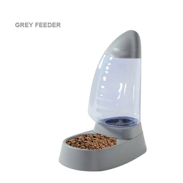 Cat Feeder Automatic Dog Waterer and Cat Food Dispenser Water Container Cats Pet Feeder and Drinker for Dogs Drinking Fountains