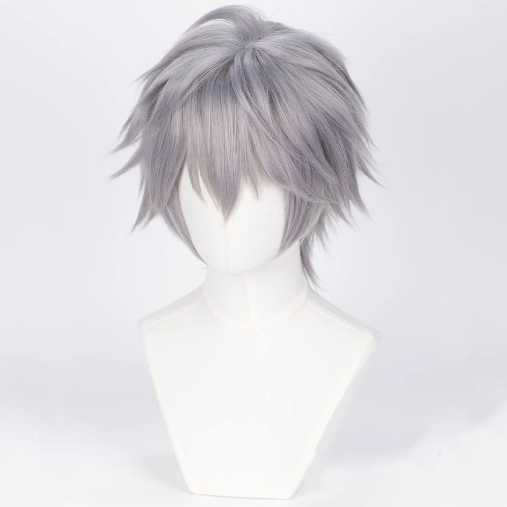 Anime alienígena palco cosplay peruca adulto unisex até curto encaracolado resistente cabelo sintético traje de halloween role play adereços festa