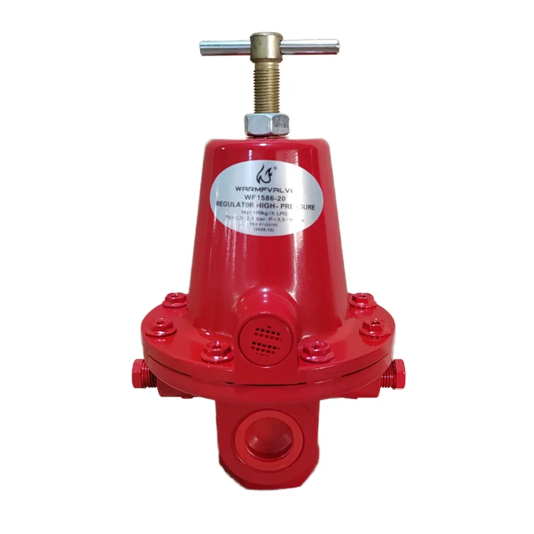 WF1586-20 3/4 Inch DN20 High Gas Pressure Reducing Regulator Similar Function Fisher Rego First Stage High Pressure Regulator