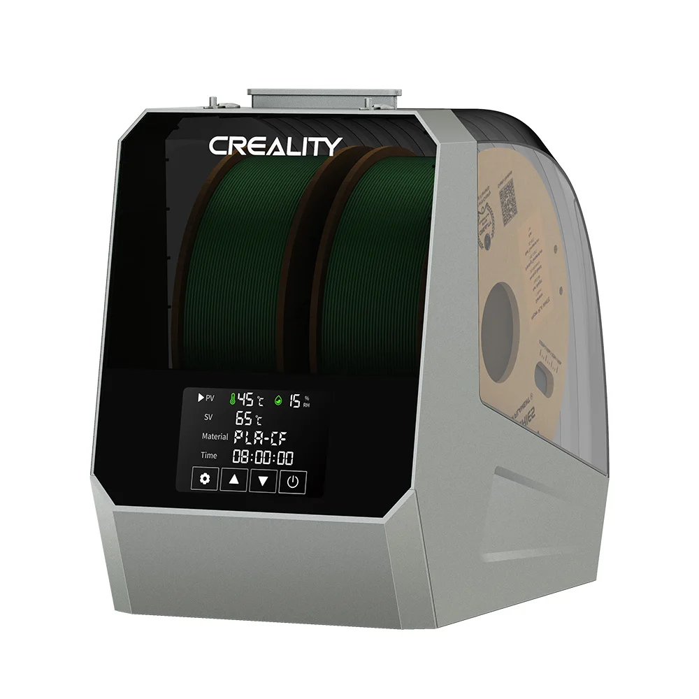 

CREALITY Space Pi Filament Dryer Plus 2 Spools 3D Printer Filament Storage Box 360° Heating Drying Boxes With LCD Touch Screen