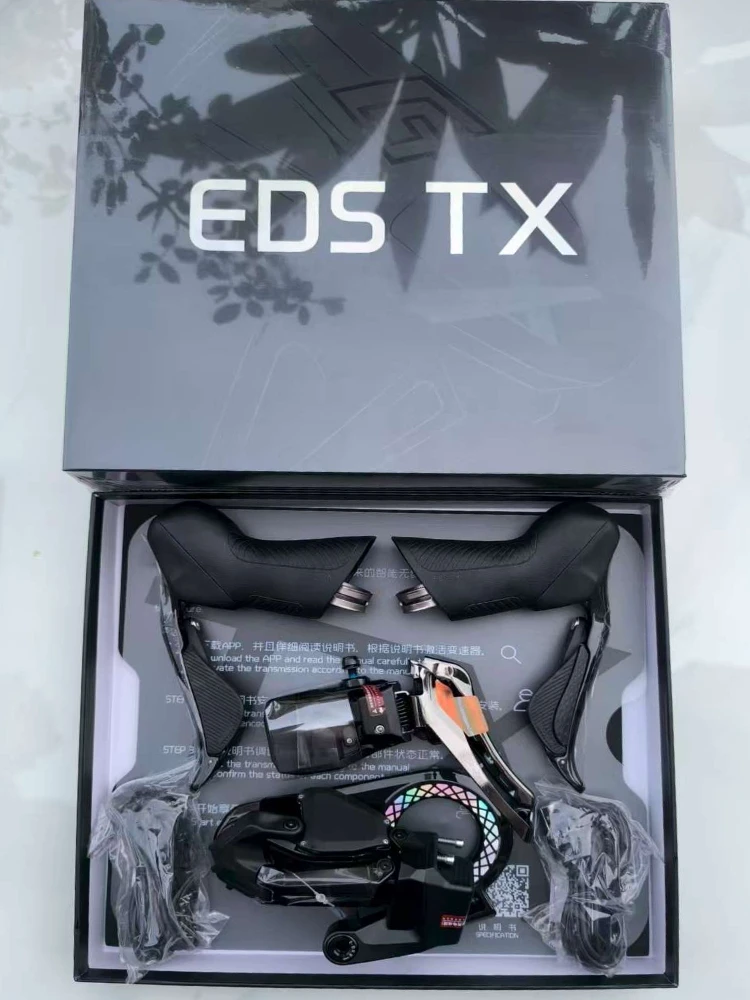 

Wheeltop EDS-TX7000/TX7801-Disc Brake Edition/2-7-14 Speed Ceramic Carbon Fiber Large Guide TX6000 V Brake Edition Road Bike Kit