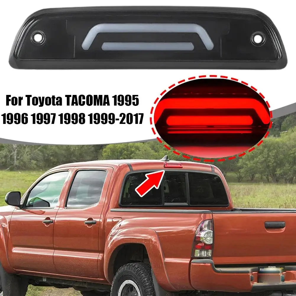 

LED Smoke Third 3rd Brake Light High Mount Brake Stop Taillight Cargo Light For Toyota 1995-2016 81570-04030 81571-04010 R3U5