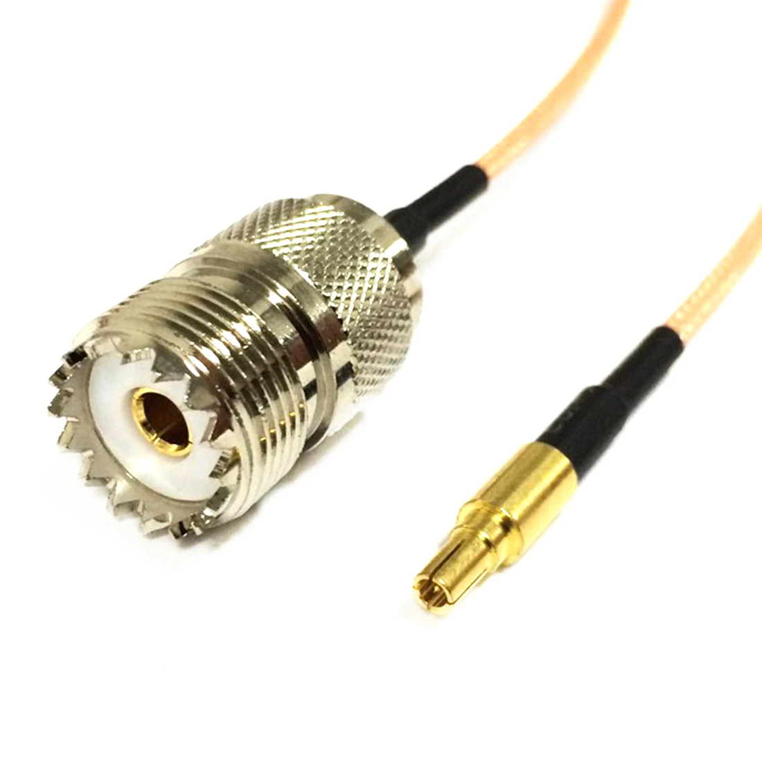 UHF Female Jack to CRC9 Male Plug  Cable RG316 Wholesale Fast Ship 15cm 6" for 3G Antenna New