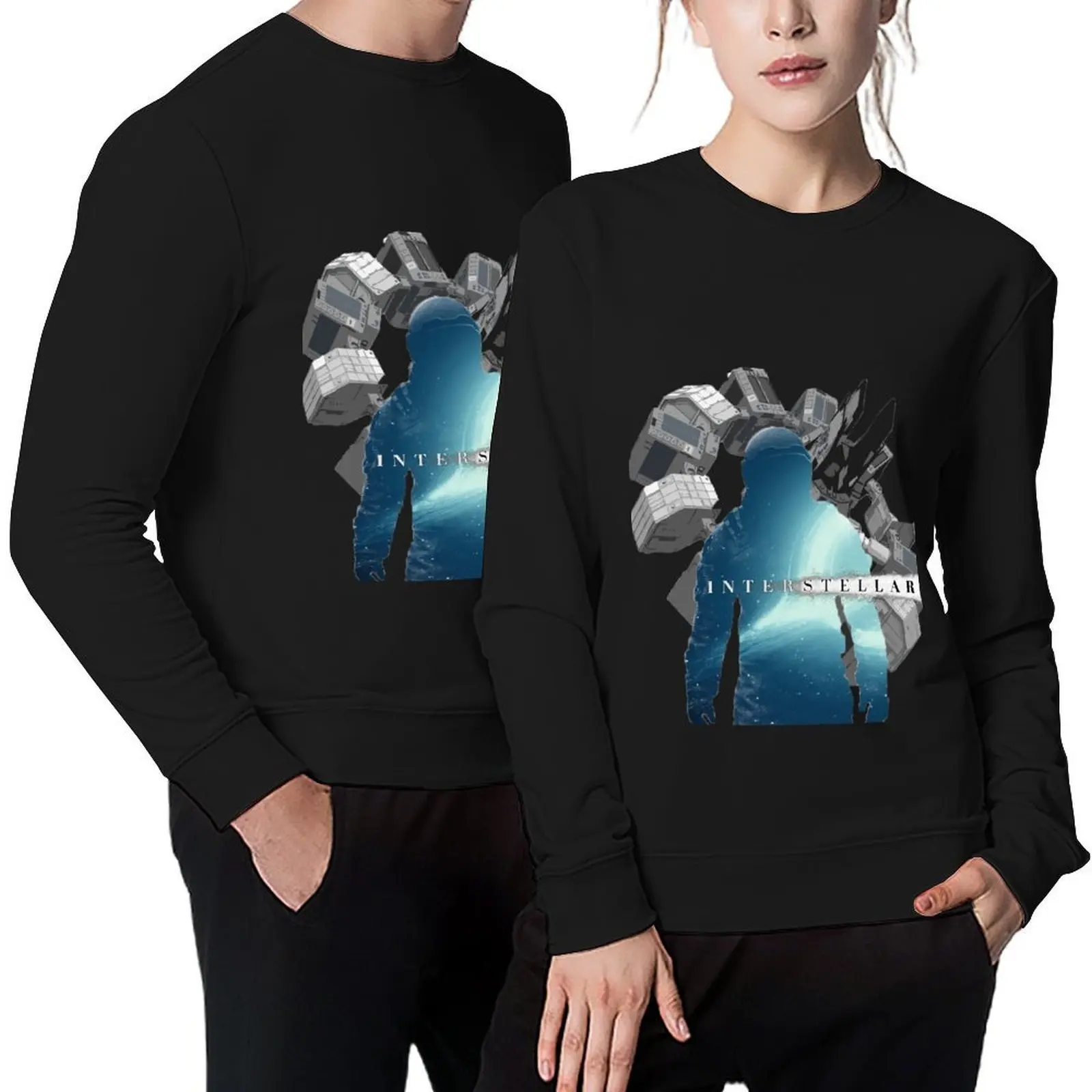 

Interstellar wallpaper Pullover male clothes tracksuit mens clothing autumn new products pullover
