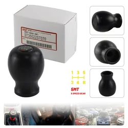 Shift Knob Legacy GDA GDB GC8 For Subaru WRX Impreza STI 5MT gear knob 1996-2007 Racing JDM Style M12x1.25 Nylon Black