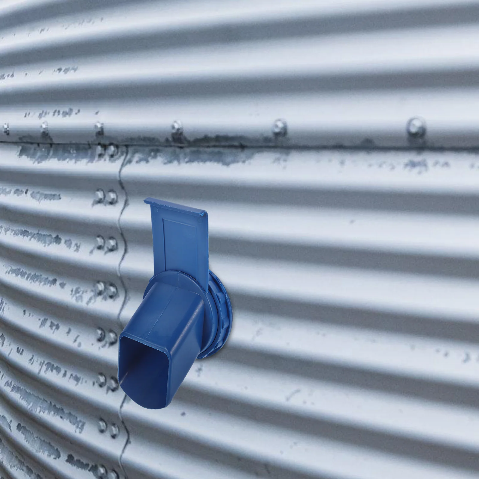 

Large Diameter 11cm Outlet Accessory for Iron Sheet Storage Bin Rice Household Grain Container Plastic Easy