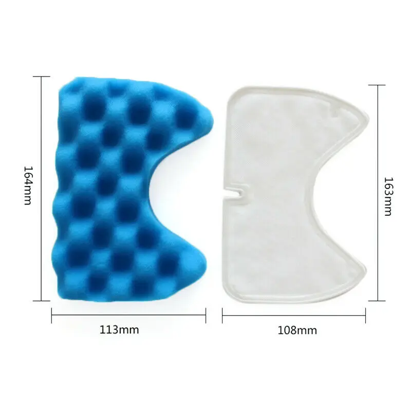 3 Sets Sponge +1Pcs Filter For Samsung Dj97-00492A Sc6520 Sc6530 Replacement