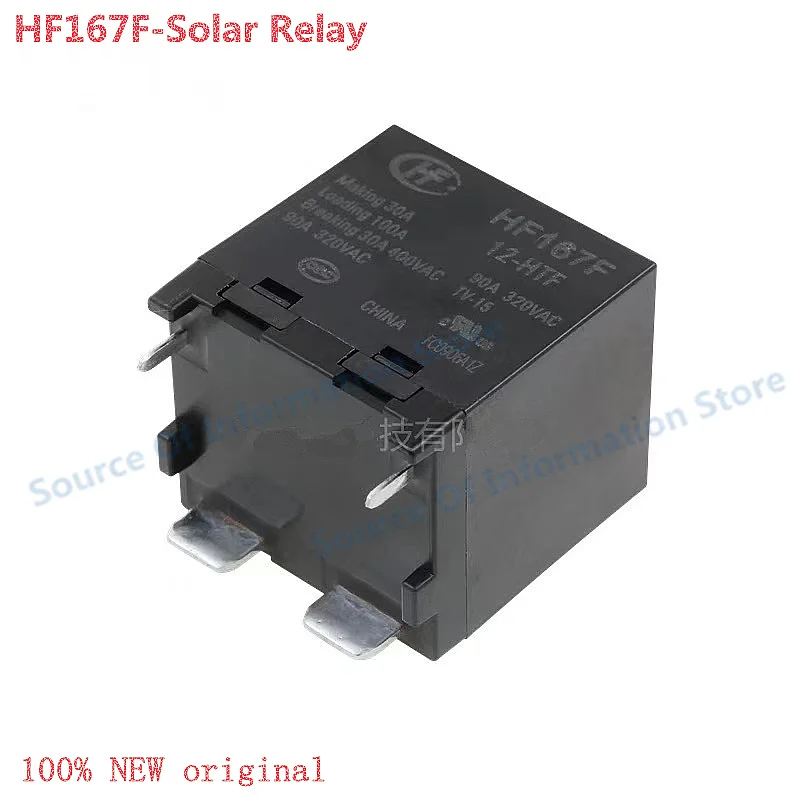 

HF167F/5/12/24-HTF Solar Relay 5V 12V 24V 4-Pin