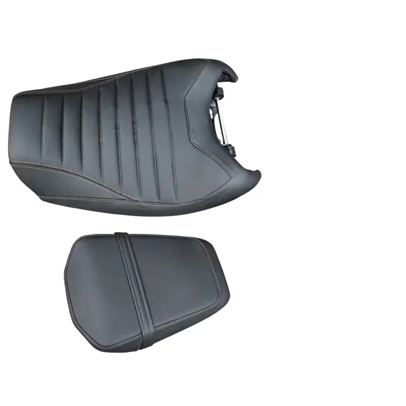 For BENDA ROCK 250 Original Main & Pillion Seat, Leather Motorcycle Saddle Front Rear Cushion Direct Replace Parts