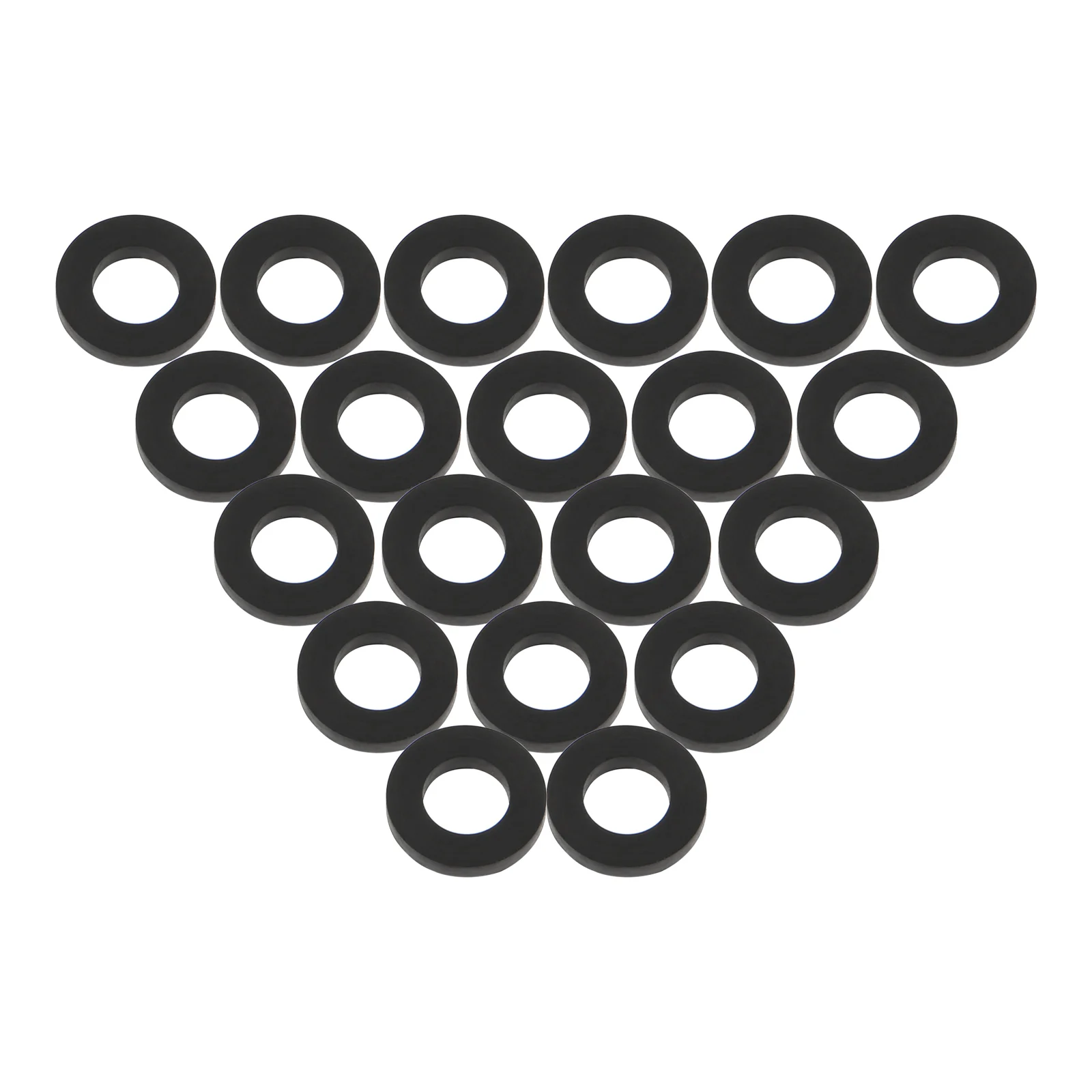 20Pcs Propane O-Ring Rubber Washers Propane Gas Adapter Accessories Soft Rubber Pipe Connector Replacement Gas Leakage Prevent