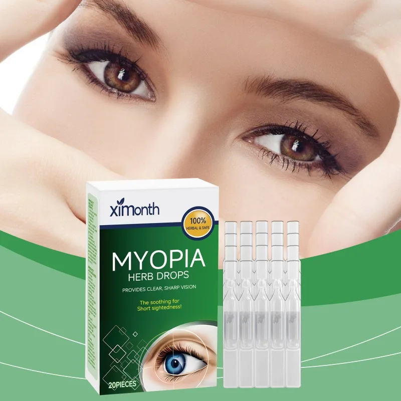 Eye Care Drops Eliminating Tear Marks Anti-itch and Anti-blur Improve Eyesight Moisturizing Portable Daily Health Care Eye Drops