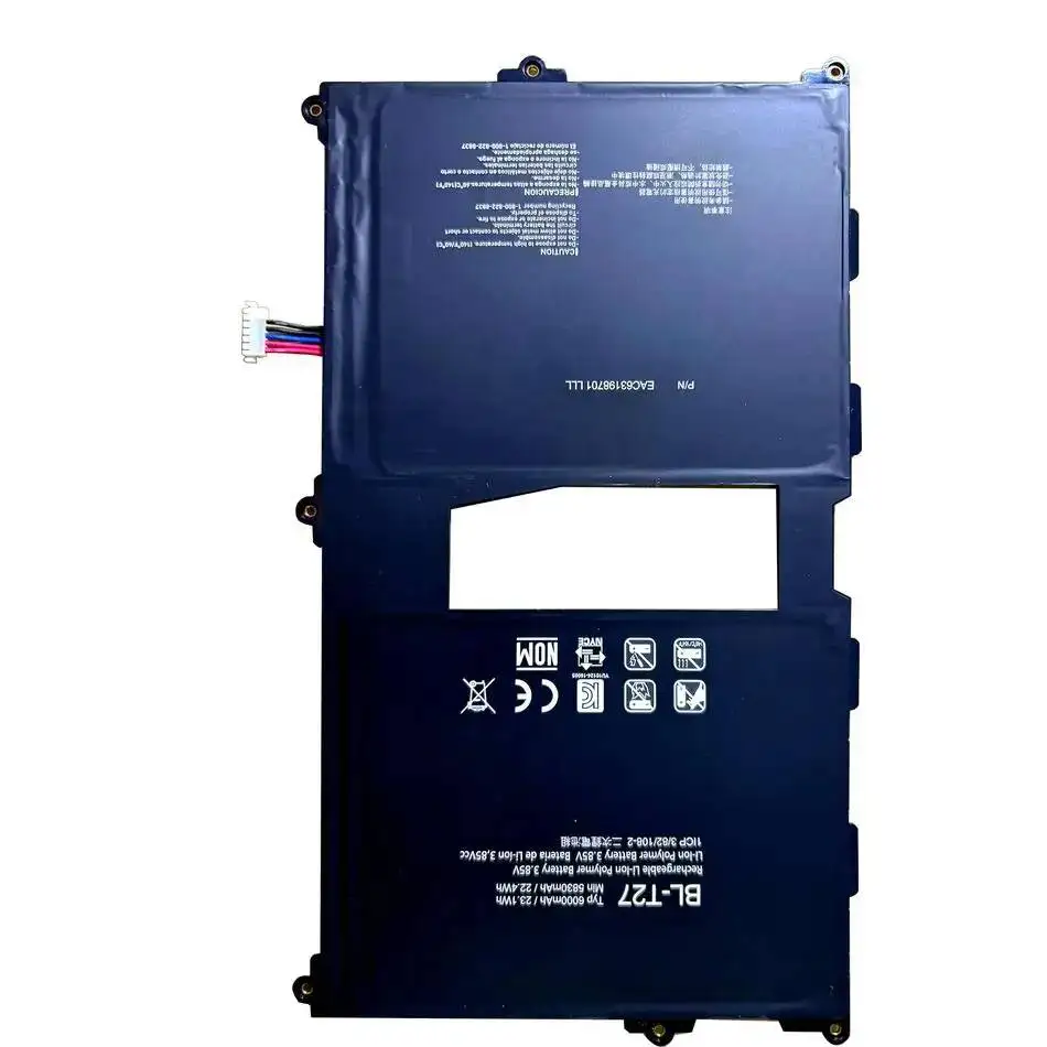 BL-T27 6000mAh High Quality For LG G Pad Xii 10.1 Inch UK750 Rapid Charging Tablet Battery