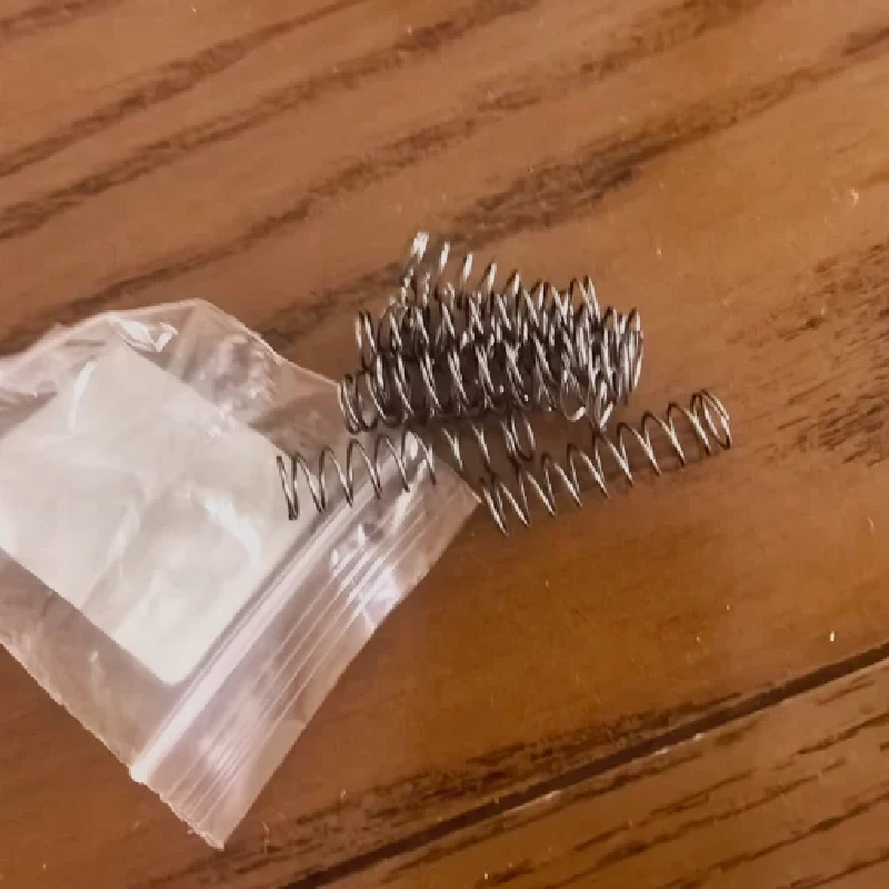 Creamily 5PCS/Lot 65Mn Spring Compression Spring Return Spring Steel Wire Diameter=0.7mm Outside Diameter=18mm Length=60mm