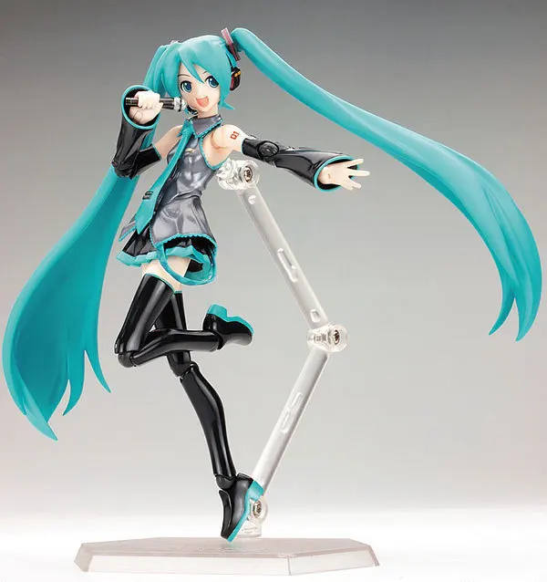 Hatsune Miku 2026 Neue Anime-Mädchen-Figur Figma 014 Virtuelle Sängerin Miku Bewegliche Gelenkfigur Modell-Statue Spielzeugpuppe – Detail 6