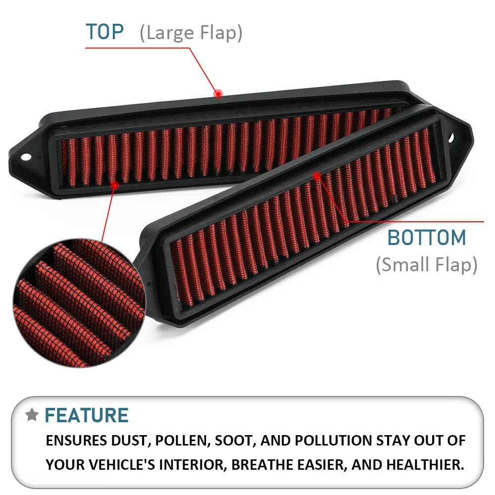 Cabin Air Cowl Filter For BMW E Chassis Only E82 E88 E90 E91 E92 E93 X1 M3 128i 135i 328i 335i