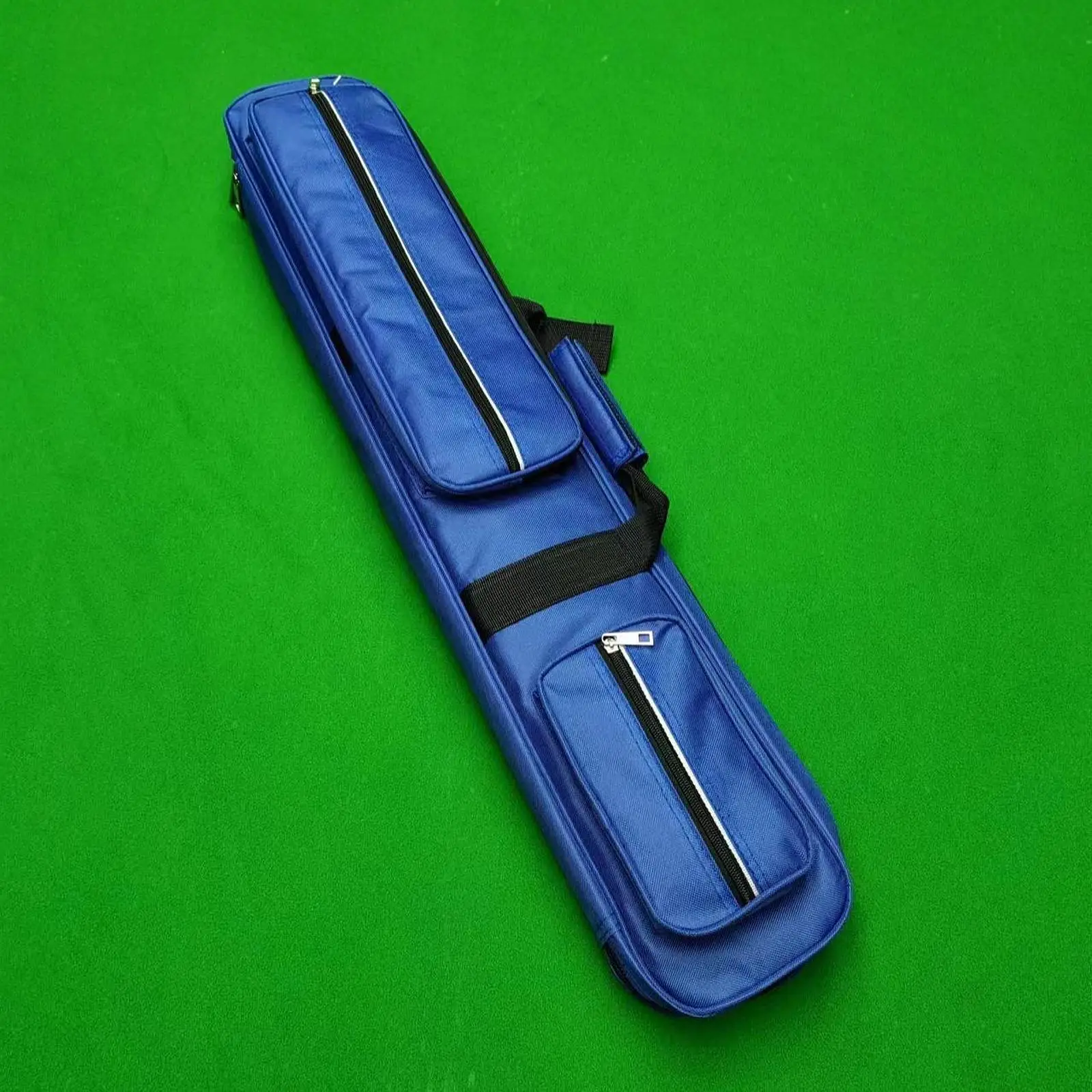 

Oxford Cloth Billiard Case with Internal Divider Professional Cue Bag Storage for Billiard Pool Club Accessories